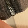 Nike Just Do It charcoal grey marl full zip hoodie Size Medium Image 5