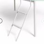 metal mid sleeper single bed Image 3