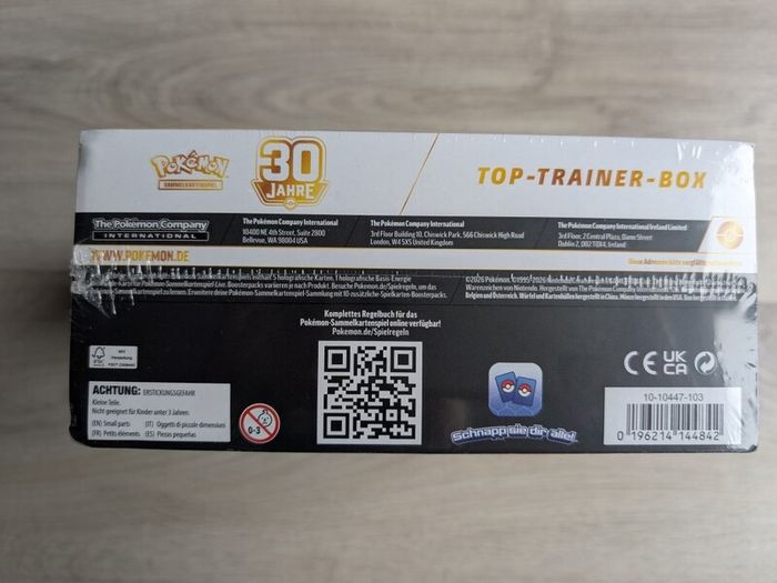 Pokemon 30 Jahre Top Trainer Box - NEU & OVP DEUTSCH - 30th Celebration Set