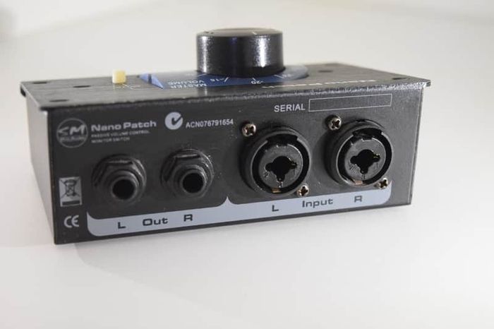 SM Pro Audio Nano Patch+ Passive Volume Controller
