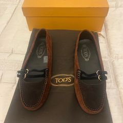 Tod's Dark Brown Loafers Brand New