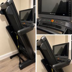 NordicTrack treadmill with integrated screen
