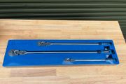 MANAROLA 3-Piece Extra Long Flexible Ratchet Set