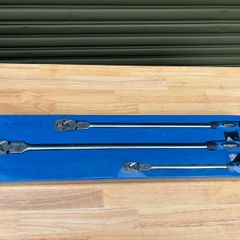 MANAROLA 3-Piece Extra Long Flexible Ratchet Set