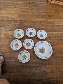 vintage bohemian bowls set