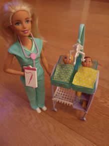 Barbie careers baby doctor play set