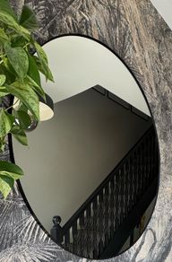 Ikea Lindbyn Black Mirror -110cm