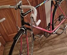 Classic vintage peugeot road racing bike