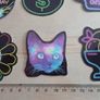 50pcs Neon Stickers Decals Image 9