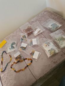 baby amber teething beads