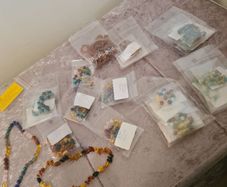 baby amber teething beads