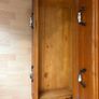Herbersham Plantation solid pine wardrobe with 2-door base Image 7