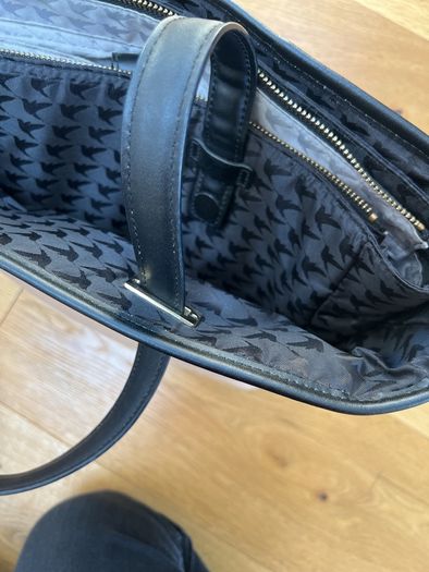 Lo & Sons Seville leather laptop tote bag