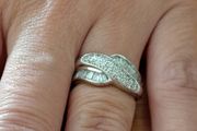 Sterling Silver Ring - Size L - Stamped for Silver (sl52)