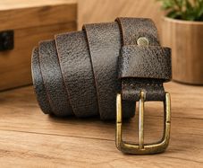 Unisex Premium Genuine Leather Belt Classic Stylish Waist Belt Durable Formal & Casual Designer Belt