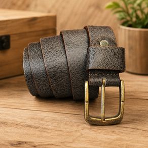 Unisex Premium Genuine Leather Belt Classic Stylish Waist Belt Durable Formal & Casual Designer Belt