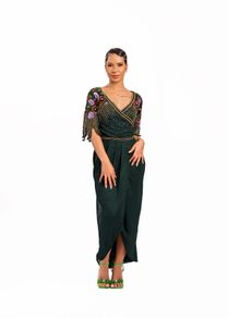 Lollies Embellished Midi Dress
