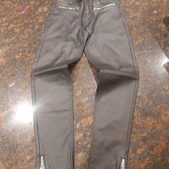 Girl's leather look skinnys