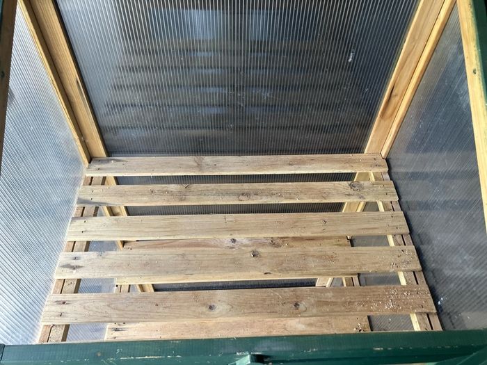 Mini Wooden Greenhouse