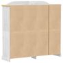 Wardrobe White 194x52x186 cm Image 6
