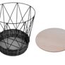 BRAND NEW Modern Coffee Table Storage Basket Round Hollow Side Table Home Living Room Decoration Storage Table Home Furniture Image 6
