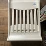 Pali solid white wood cot Image 9
