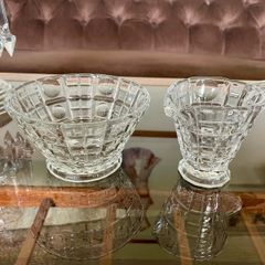 Art Deco 1920s Geometric Sugar Bowl and Milk Jug
