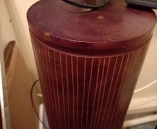 Lamp in wood