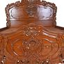 French Double Bed Solid mahogany with exquisite, handcrafted carvings Image 6