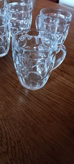 Set of 5 Pint Glasses with Handles
