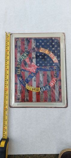 Large Usa advertising metal sign,lovely advertising display wall item ,nice in any home bar or man cave pub restaurant etc, sold as seen, buyer collects or pays postage thank you