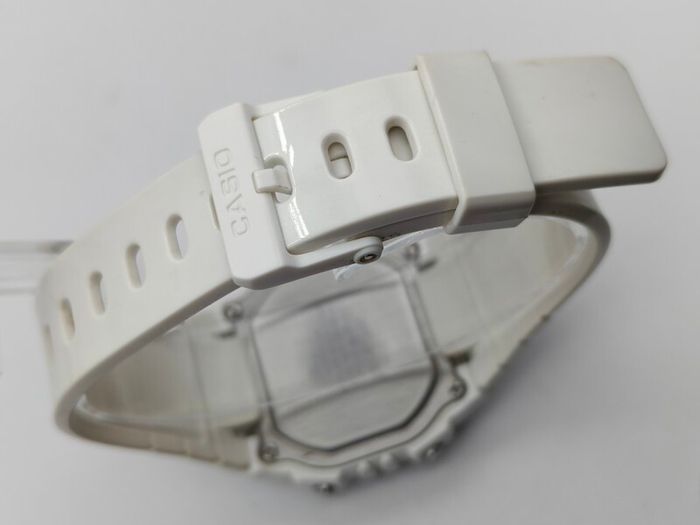 Casio W-215H White Digital Watch  Illuminator 50M