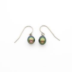 Natural Pearls Sterling Silver Earrings
