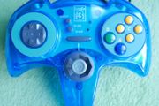 Nintendo 64: Logic 3 Pad Transparent Blue Wired Controller For Nintendo 64