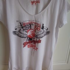 Ladies Motor Bike Club T - Shirt for Sale
