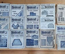 Vintage Needlecraft Magazines - Vintage Crochet Magazines - Vintage Embroidery Magazines