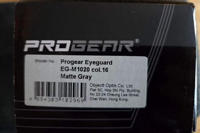 Progear Eyeguard glasses matte gray