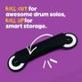 Electronic Drum Mat Portable Roll Up Digital Music Pad Instrument for Beginners and Children  Learn to Play and Record your Own Beats Digital Snare Tom Crash Ride Pedal Sticks Image 2
