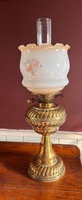 vintage oil lamp