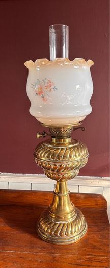 vintage oil lamp