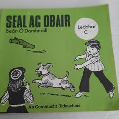 Old Gaeilge school book 1976