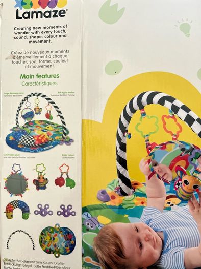Lamaze Freddie the firefly activity mat