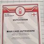 Topps Omari Hutchinson Autographed Card Image 2