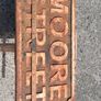 Georgian Cast Iron Moore Street Sign(5.6kgs) Image 4