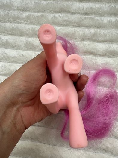 Vintage My Little Pony G1 Sweetheart Sister Dainty With Earring 1988 Hasbro Used Please see pictures