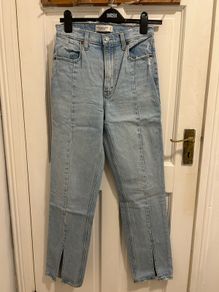 Abercrombie & Fitch '90s Straight Ultra High Rise Jeans - Size 27/4R (UK 8)