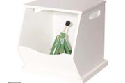Toy storage trunk white from Great Little Trading Company