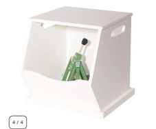 Toy storage trunk white from Great Little Trading Company