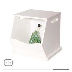 Toy storage trunk white from Great Little Trading Company