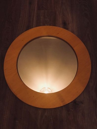 Beech Wood Mirror from Brown Thomas